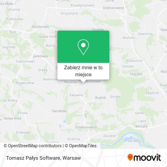 Mapa Tomasz Pałys Software