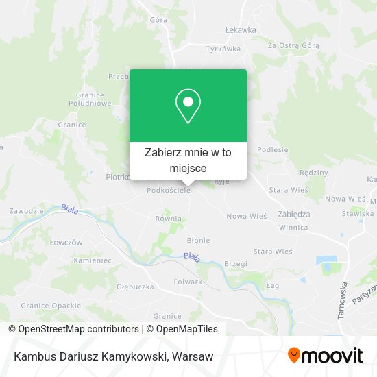 Mapa Kambus Dariusz Kamykowski