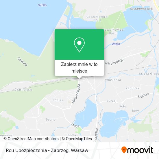 Mapa Rcu Ubezpieczenia - Zabrzeg