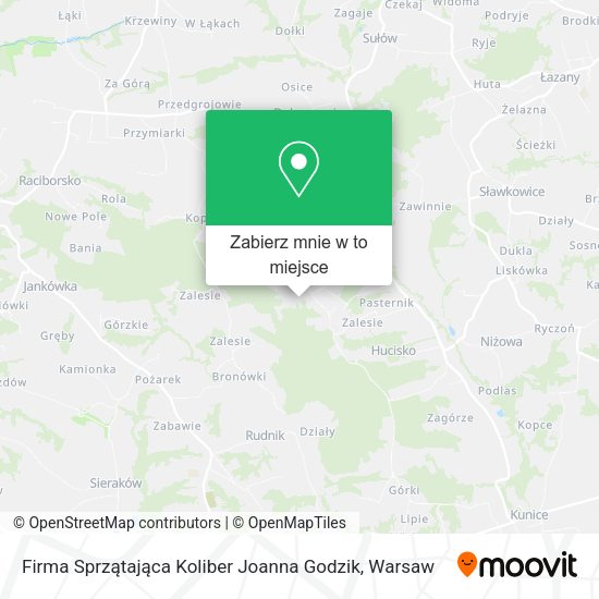 Mapa Firma Sprzątająca Koliber Joanna Godzik