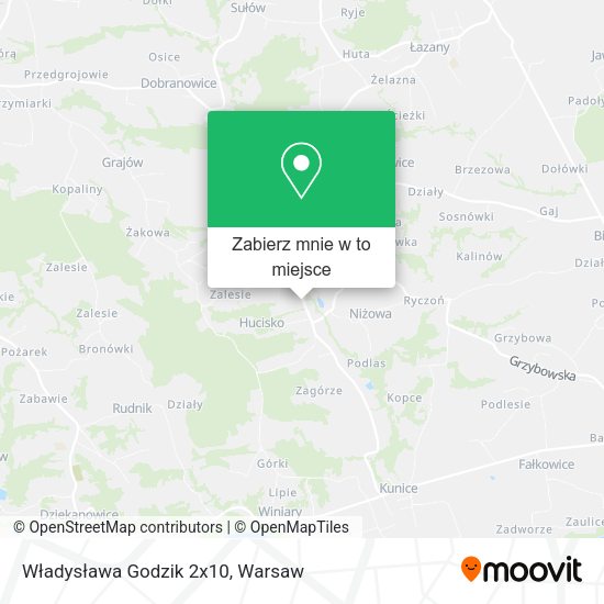 Mapa Władysława Godzik 2x10