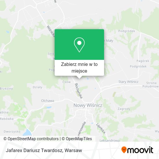 Mapa Jafarex Dariusz Twardosz