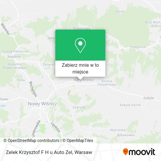 Mapa Zelek Krzysztof F H u Auto Zel