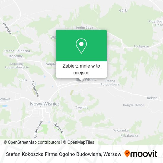 Mapa Stefan Kokoszka Firma Ogólno Budowlana