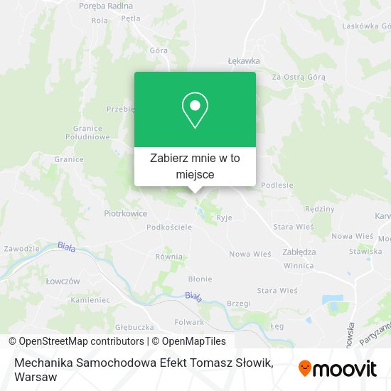 Mapa Mechanika Samochodowa Efekt Tomasz Słowik