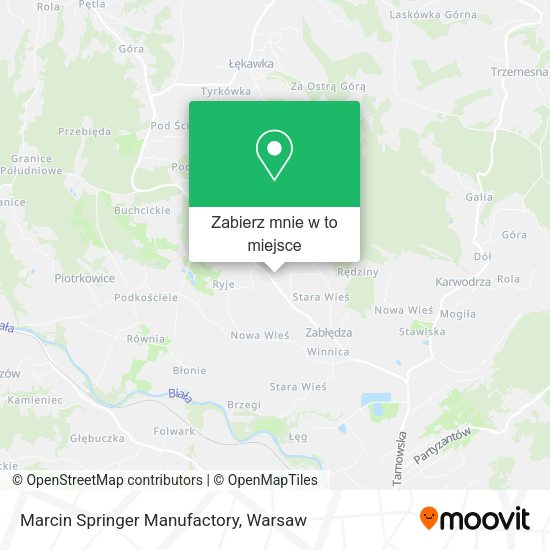 Mapa Marcin Springer Manufactory