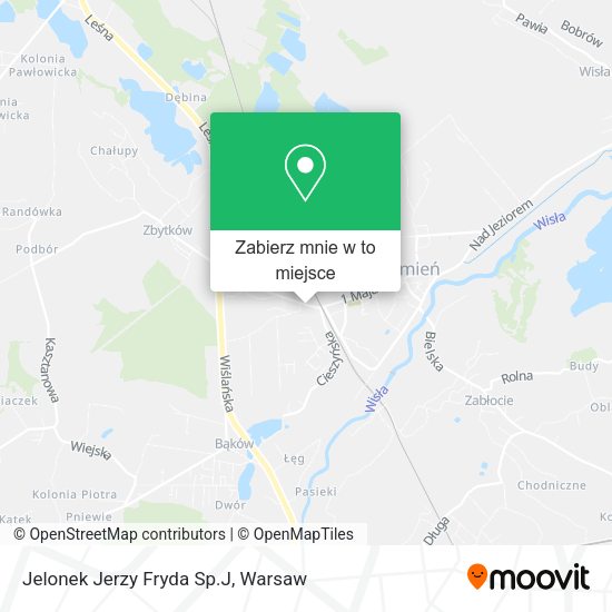 Mapa Jelonek Jerzy Fryda Sp.J