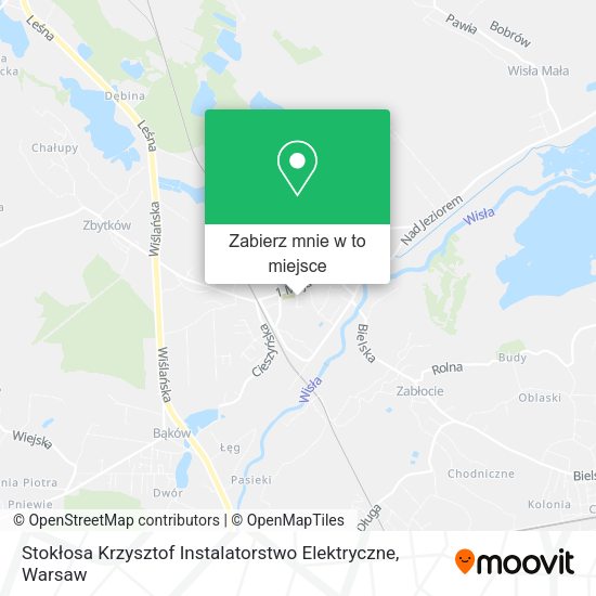 Mapa Stokłosa Krzysztof Instalatorstwo Elektryczne