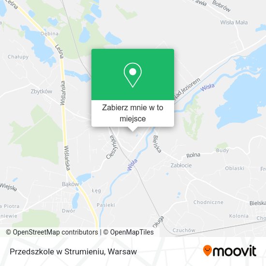 Mapa Przedszkole w Strumieniu