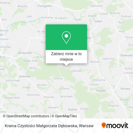 Mapa Kraina Czystości Małgorzata Dębowska