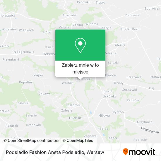 Mapa Podsiadlo Fashion Aneta Podsiadlo