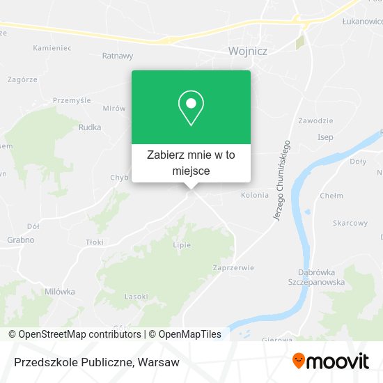 Mapa Przedszkole Publiczne