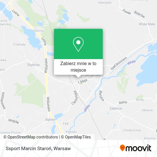 Mapa Ssport Marcin Staroń