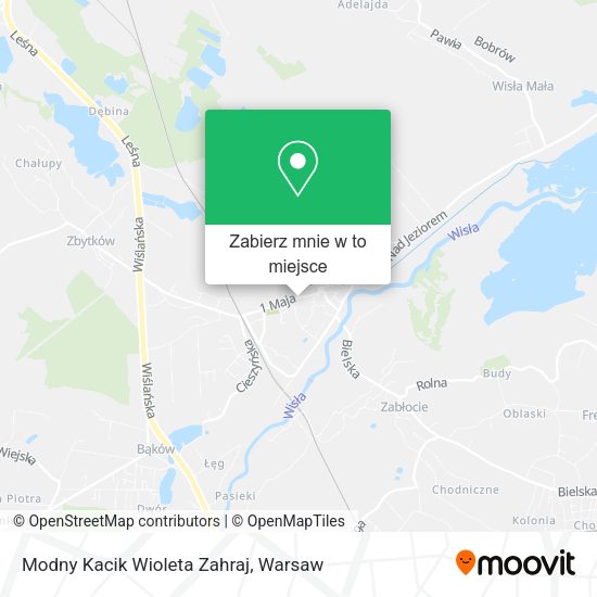 Mapa Modny Kacik Wioleta Zahraj