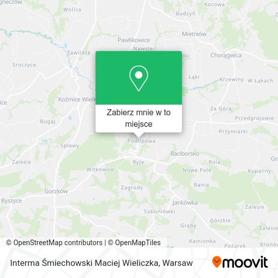 Mapa Interma Śmiechowski Maciej Wieliczka