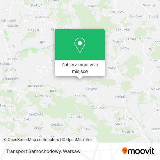 Mapa Transport Samochodowy