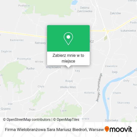 Mapa Firma Wielobranżowa Sara Mariusz Biedroń