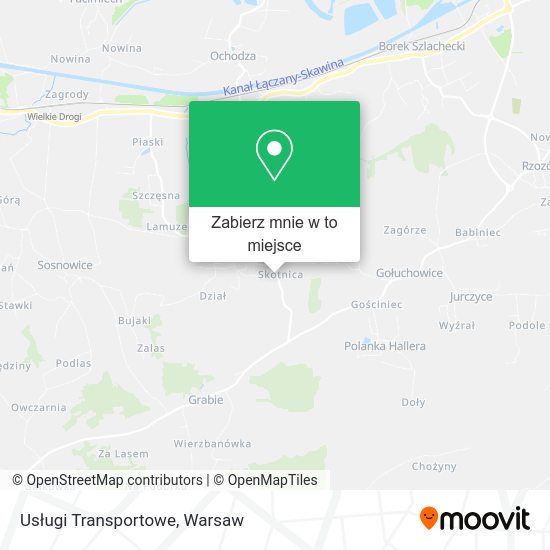 Mapa Usługi Transportowe