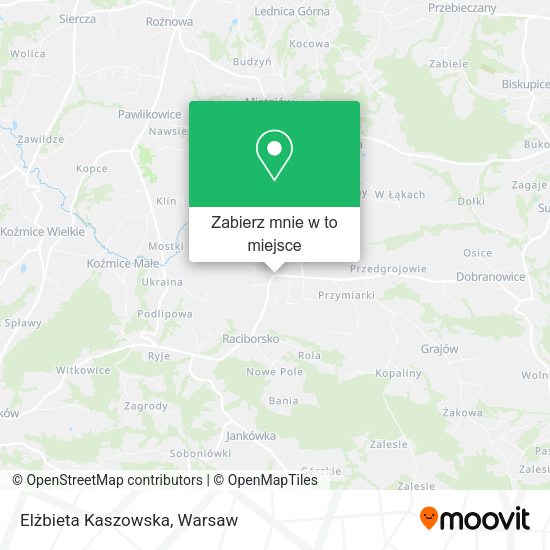 Mapa Elżbieta Kaszowska