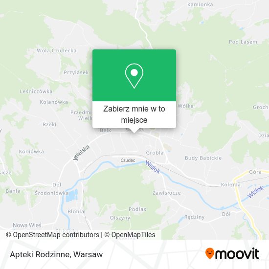 Mapa Apteki Rodzinne