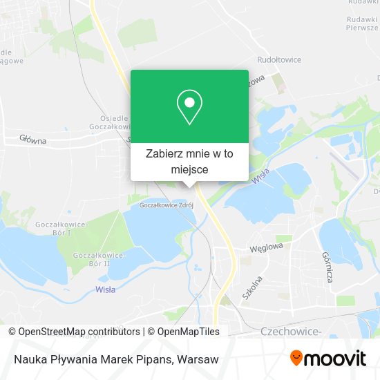 Mapa Nauka Pływania Marek Pipans