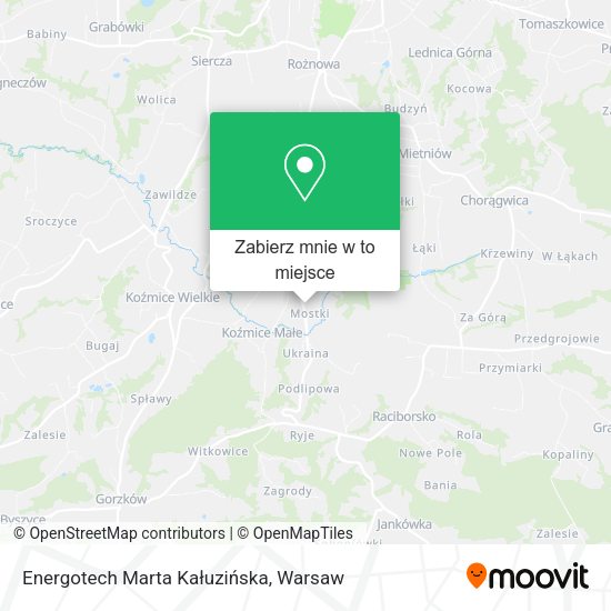 Mapa Energotech Marta Kałuzińska