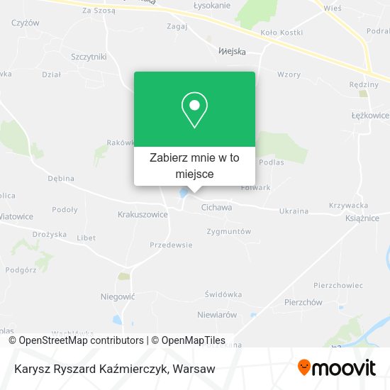 Mapa Karysz Ryszard Kaźmierczyk