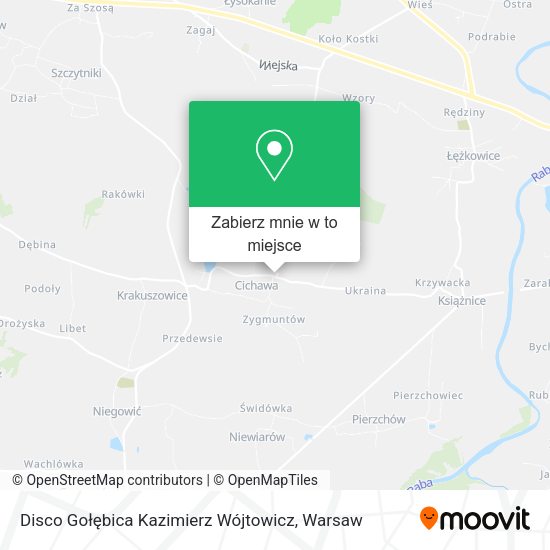 Mapa Disco Gołębica Kazimierz Wójtowicz