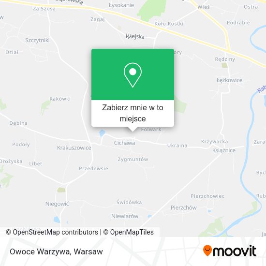 Mapa Owoce Warzywa