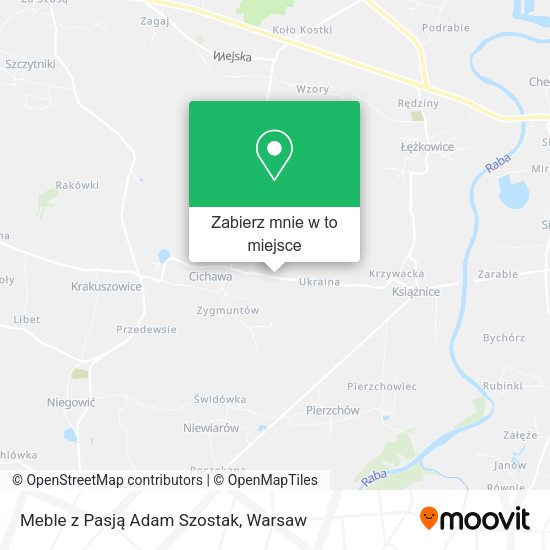 Mapa Meble z Pasją Adam Szostak