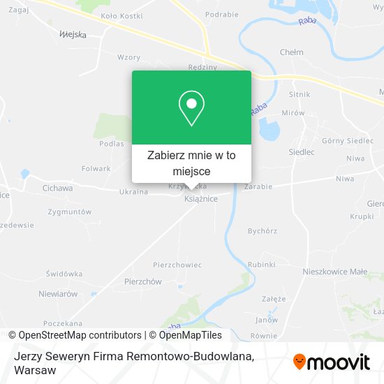 Mapa Jerzy Seweryn Firma Remontowo-Budowlana