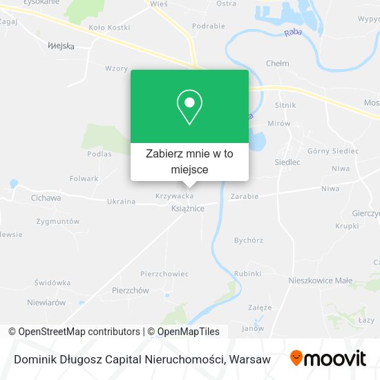 Mapa Dominik Długosz Capital Nieruchomości