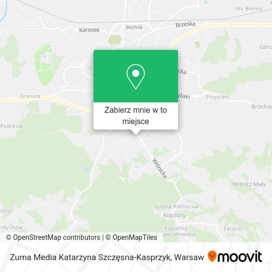 Mapa Zuma Media Katarzyna Szczęsna-Kasprzyk