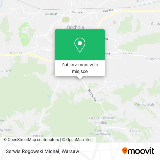 Mapa Serwis Rogowski Michał