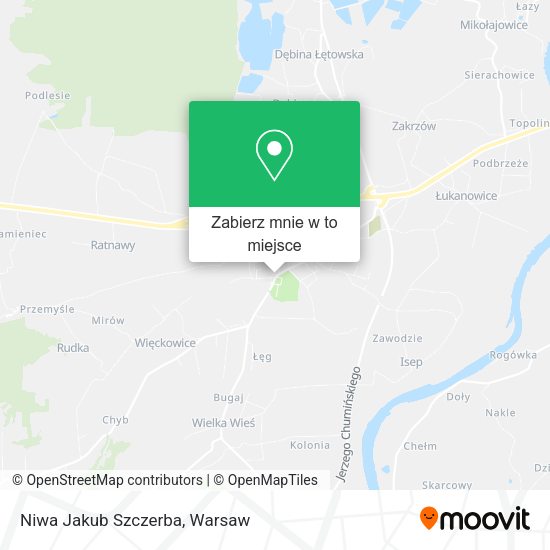 Mapa Niwa Jakub Szczerba