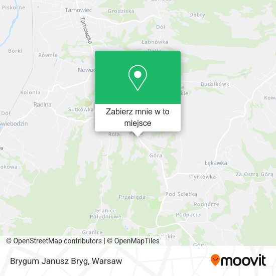 Mapa Brygum Janusz Bryg