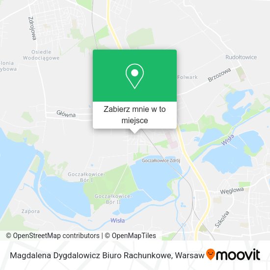 Mapa Magdalena Dygdalowicz Biuro Rachunkowe