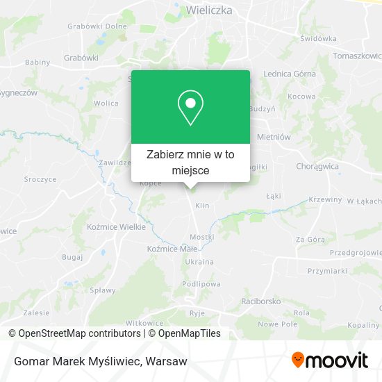 Mapa Gomar Marek Myśliwiec