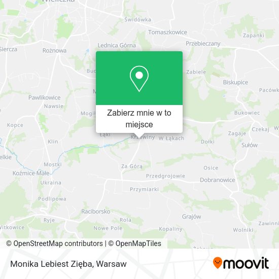 Mapa Monika Lebiest Zięba