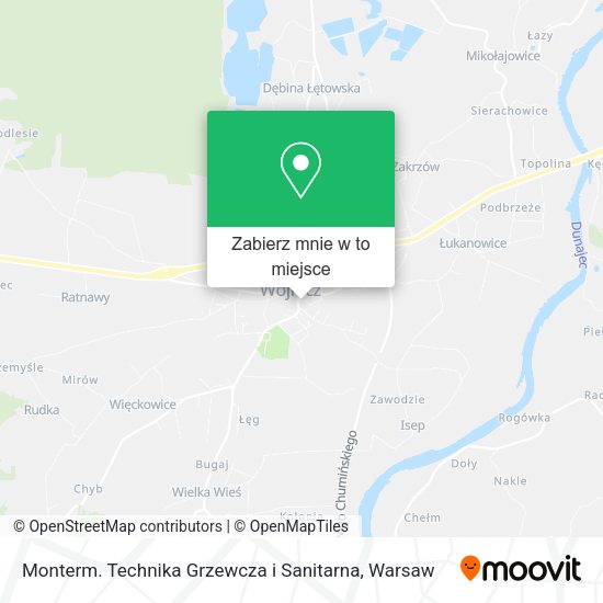 Mapa Monterm. Technika Grzewcza i Sanitarna