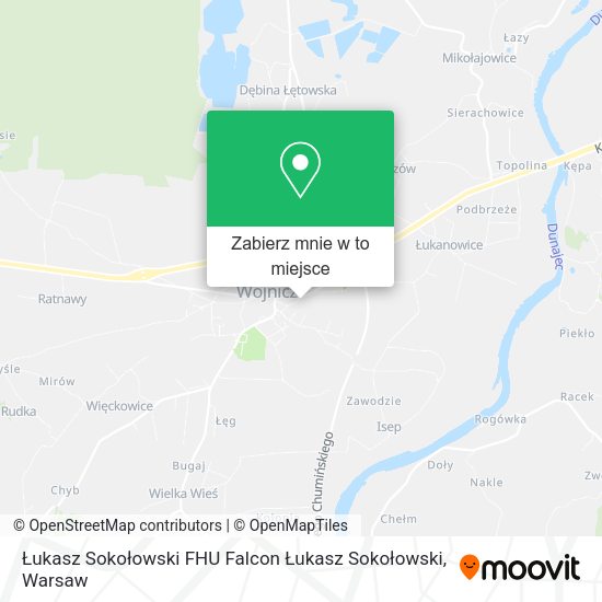 Mapa Łukasz Sokołowski FHU Falcon Łukasz Sokołowski