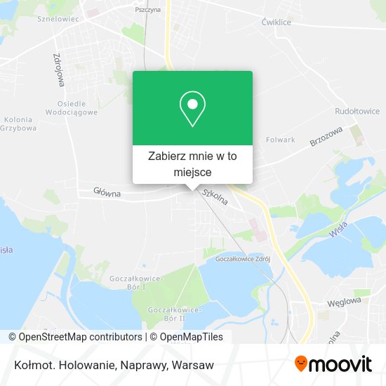 Mapa Kołmot. Holowanie, Naprawy