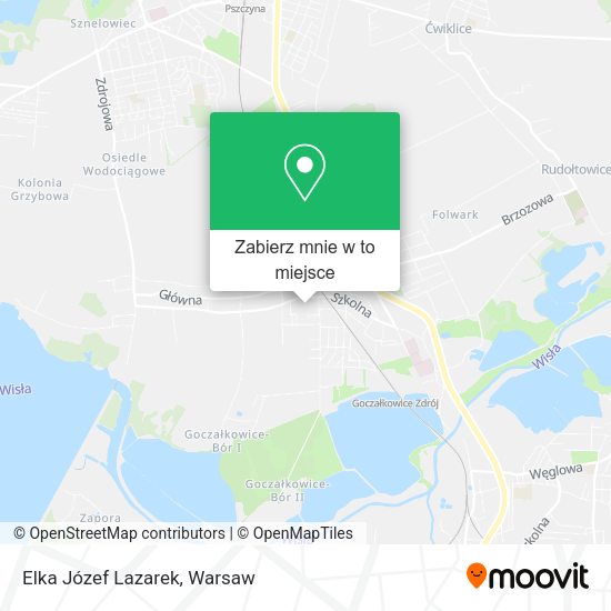 Mapa Elka Józef Lazarek