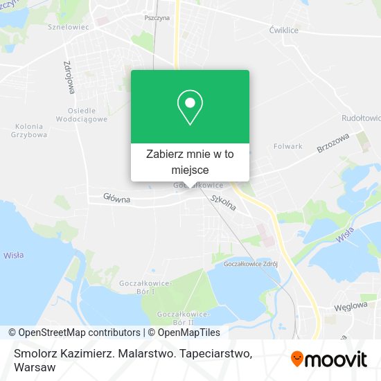 Mapa Smolorz Kazimierz. Malarstwo. Tapeciarstwo