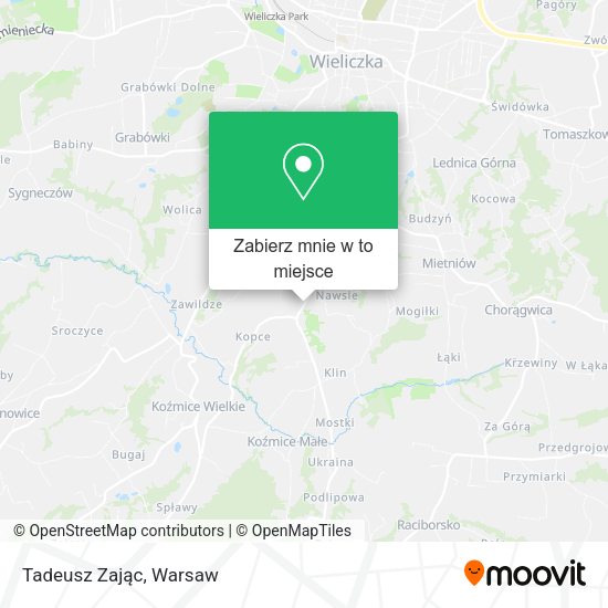 Mapa Tadeusz Zając