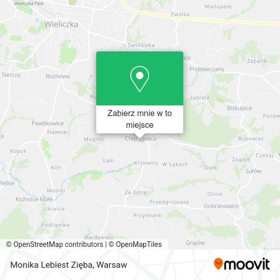 Mapa Monika Lebiest Zięba