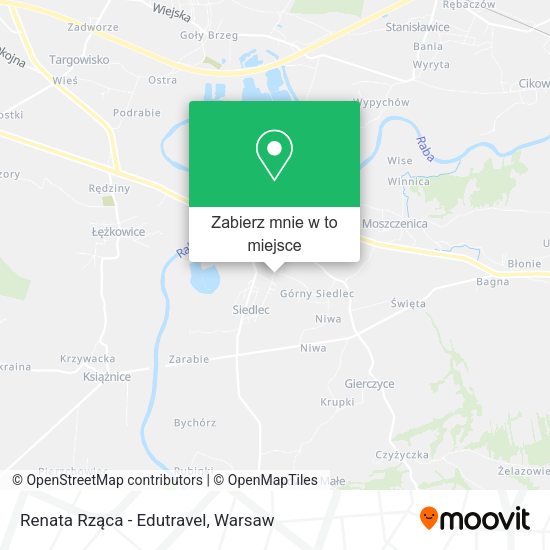 Mapa Renata Rząca - Edutravel