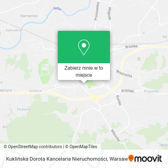 Mapa Kuklińska Dorota Kancelaria Nieruchomości