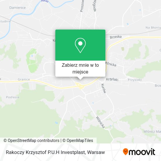 Mapa Rakoczy Krzysztof P.U.H Investplast