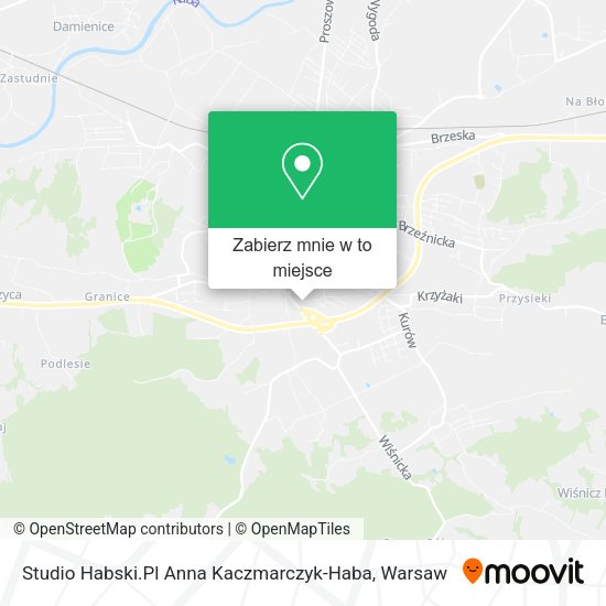 Mapa Studio Habski.Pl Anna Kaczmarczyk-Haba